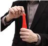 Magic Trick Props Vanish Appearing Plastic Finger Thumb Tip + Red Silk Scarf Disappear Tricks Stage