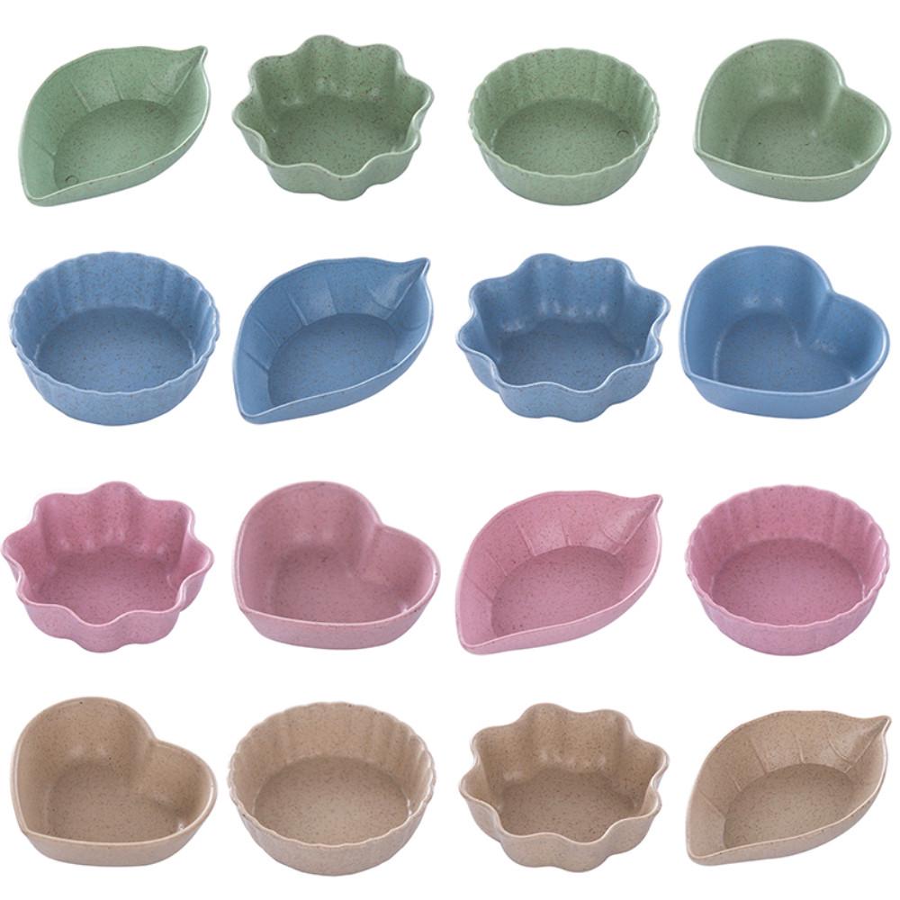 Кухня Еда Соус Блюдо Соус Приправленная Горчица Трава пшеницы Миска соуса Блюдце Маленькая боа со вкусом уксуса