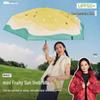 Banana Under UV Protection Five-Fold Sun & Rain Umbrella