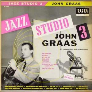 Виниловая пластинка JOHN GRAAS - Jazz Studio 3 DL8104 Decca 1954 США Джаз Б/у