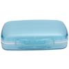 Portable Pills Organizer Box Container Large Capacity Travel Dampproof Medicine CaseBlue