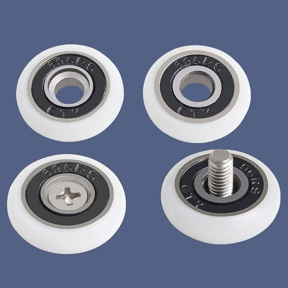 1Pcs/4Pcs 19/23/25/27/29mm Runner Wheels Fastener Hardware Sliding Door Pulley Shower Door Roller