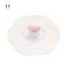 Seal Tea Coffee Lids Cap Leakproof Dustproof Suction Cup Cover Silicone Cup Cover