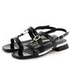 Parts Flat Black 245 HIMIKO/Himiko/Gold Sandals/641228