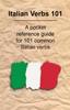 The Italian Verbs 101 : A Pocket Reference Guide for 101 Common Italian Verbs Book