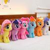 New My Little Pony Plush Toys Twilight Sparkle Pinkie Pie Rarity Fluttershy Applejack Rainbow Dash Stuffed Doll Kid Xmas Gift