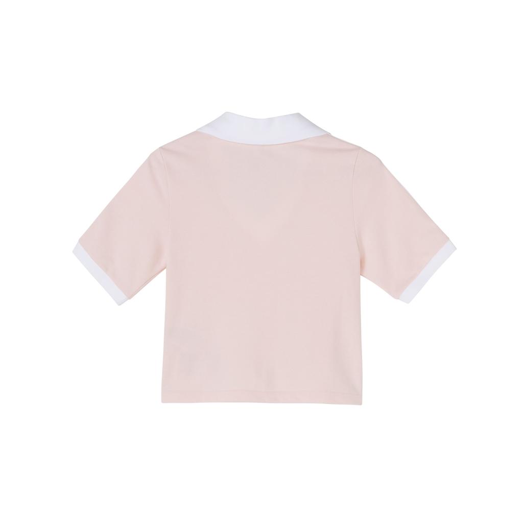 adidas Оригинальные Cherry Blossom Limited Edition с цветочным принтом, спортивные повседневные поло, женские топы кремового цвета IP3757