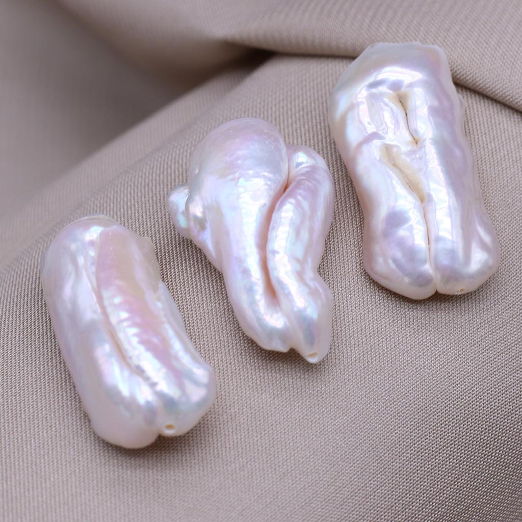 3Pcs Lot Natural Freshwater Pearls Irregular Loose Pearl Beads for Jewelry Making DIY Necklace Bracelet Earrings Accessories