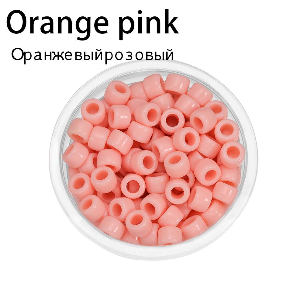 8,3 мм яркие цвета, чешские бусины с большим отверстием, очаровательные акриловые чешские бусины, браслет «сделай сам», ожерелья для изготовления ювелирных изделий, принадлежности