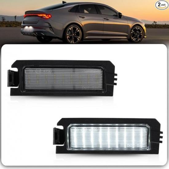Led License Plate Light for 2017 2018 + White+Kia K5 21+