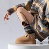 Осенне-зимние Color Block Утепленные теплые гетры Вязаные шерстяные чехлы на ноги JK Японские простые Харадзюку Женские длинные чулки Новые