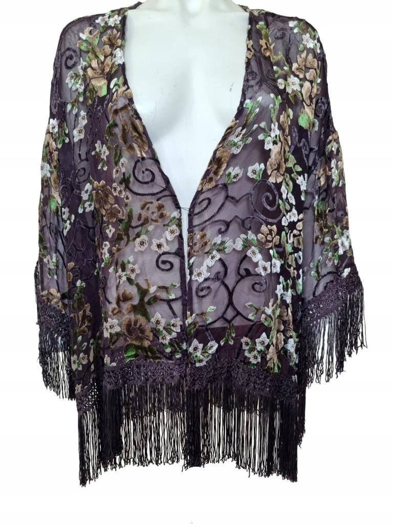 Y4054 Khujo Arzu Bluzka Narzutka Damska S/M Oversize