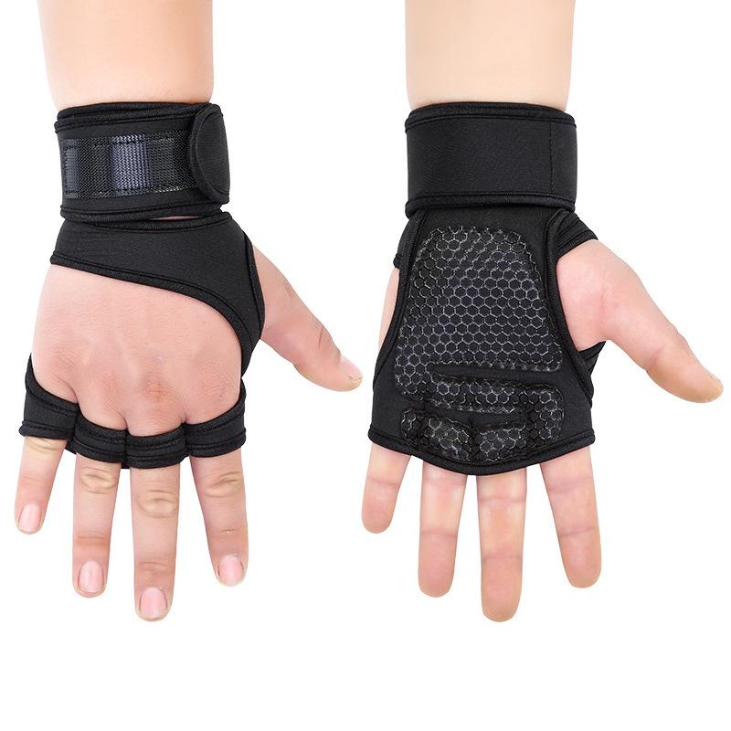 Training Sport Gloves for Men Women Workout Gloves Fitness Body Building Weightlifting Gym Hand Wrist Palm Protector Gloves