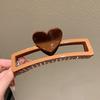 5.1in/3.3in Дофаминовый Красочный Любовное Сердце Геометрическая Заколка-Краб для Волос для Женщин Большого Размера Зажим-Акула Аксессуары для Густых Тонких Волос Лето