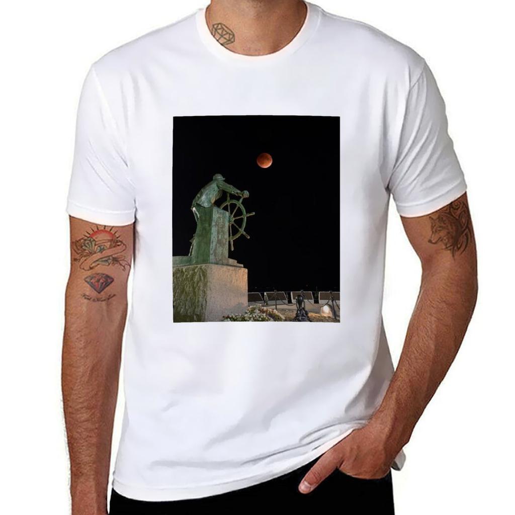 Lunar Eclipse At The Fisherunisexs Memorial Tshirt Unisex T Shirts High Quality Luxury Brand Tshirt