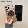 Phone Case: 2D Flat Lambskin Suitable for iPhone 18, 17, 16, 15, 14, 13 Pro Film Protection Case, Close-up of Face, Christmas and Halloween Gift