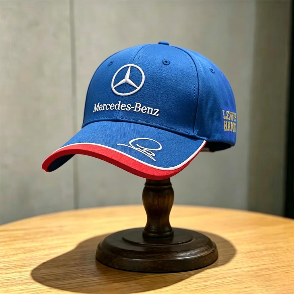 WUL5 1pcs Baseball Cap Men Women Outdoor Sports Sun Visor Valve Cap Hat For Mercedes Benz W211 W203 W204 W210 W124 AMG W202 W212