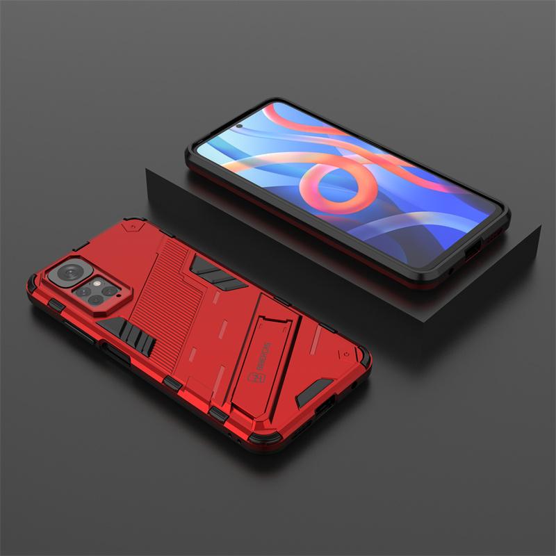 Для Xiaomi Redmi Note 11 11S Case Armor противоударные чехлы для телефонов для Redmi Note11 Pro 11Pro Магнитный держатель Подставка задняя крышка