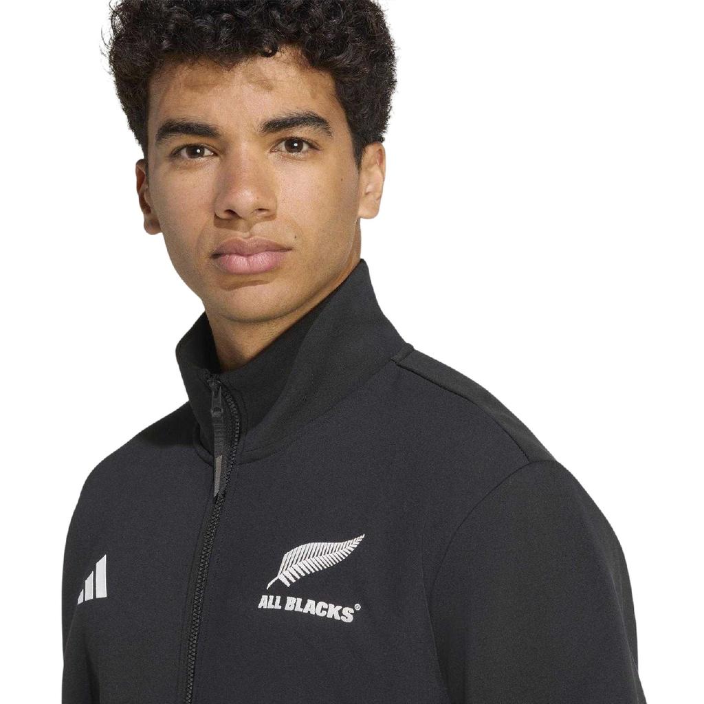 Adidas Mens Anthem New Zealand All Blacks Track Jacket