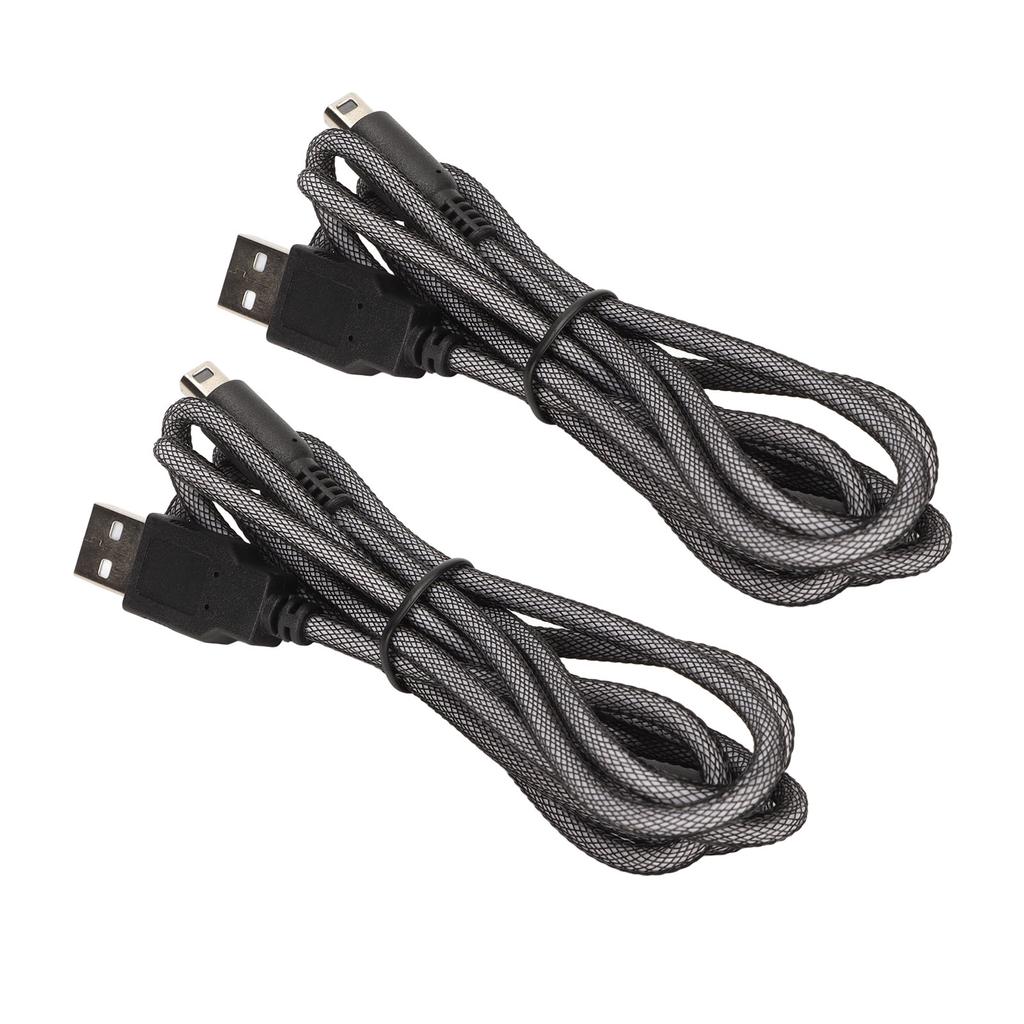 2Pcs for 3DS USB Charger Cable 5ft Power Charging   for 2DS 3DS 3DS XL New 3DS New 3DS XL New 2DSXL NDSI NDSI LL