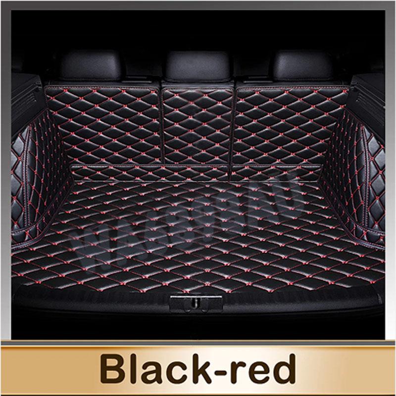 Custom Car Trunk Mat For BORGWARD BX7 6-Seat 7-Seat 2016 2017 2018 Interior Accessories Carpet Luxury Durable Leather Carpet