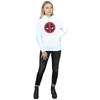 Marvel Womens/Ladies Deadpool Large Clean Logo Hoodie