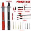 18pcs Multimeter Leads Kit Professional and Upgraded Test Leads Set with Replaceable Test Multimeter Probes Alligator Clips