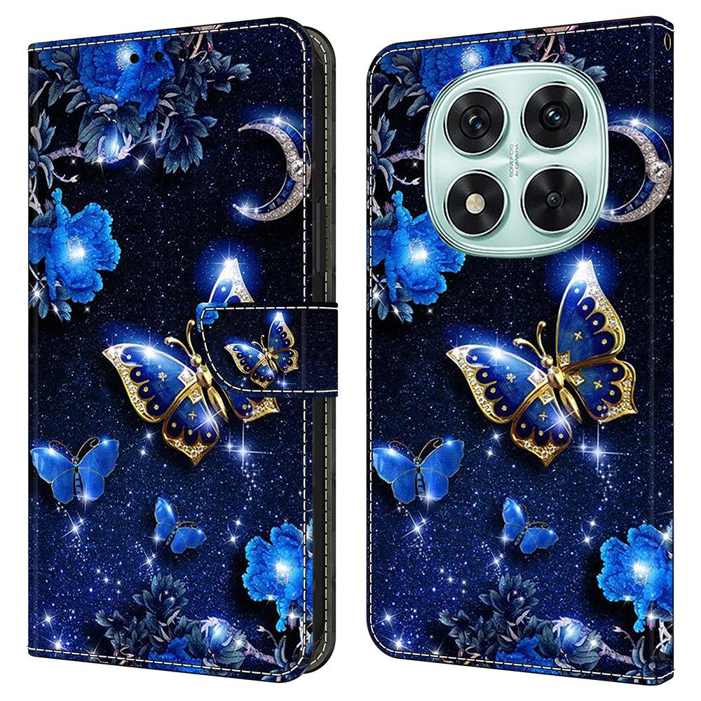 For Xiaomi Redmi Note 14 Pro 4G Leather Case Pattern Printing Wallet Stand Flip Phone Cover