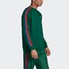 adidas Мужская толстовка с круглым вырезом Originals Trefoil 3D Logo, зеленая, GF0224