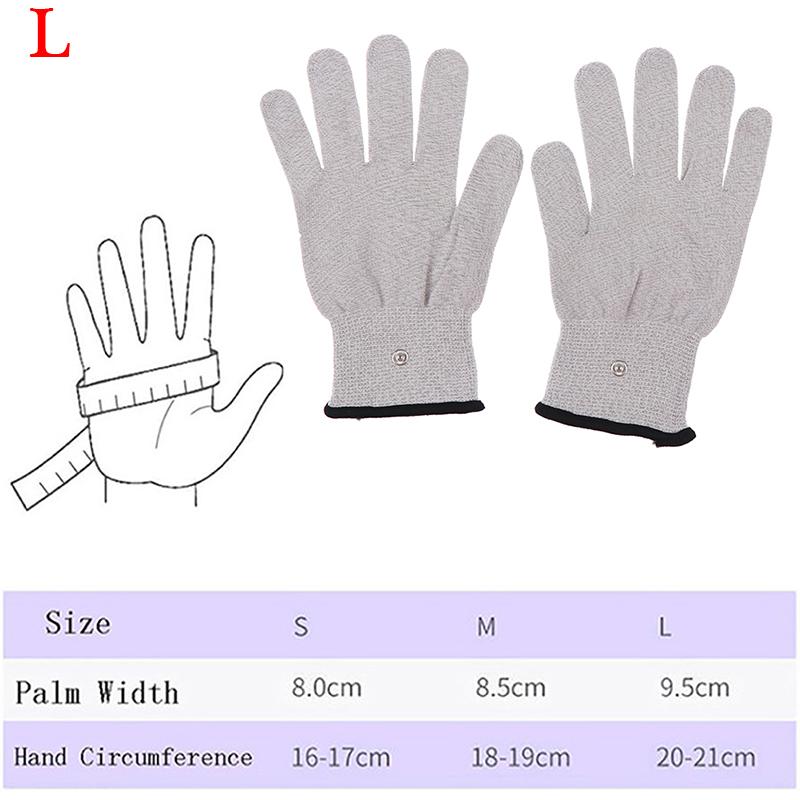 1 пара проводящих серебряных волоконных электродов, перчатки, подушечки для электротерапии, массажа