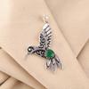 Green Onyx Gemstone 925 Sterling Silver Jewelry Pendant 1.8" For Birthday Gift CP-20-15