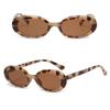 1pc Retro Oval Sunglasses Small Frame Women Gothic Sun Glasses Fashion Women Men Streetwear Eyewear Outdoor UV400 Sun Shade