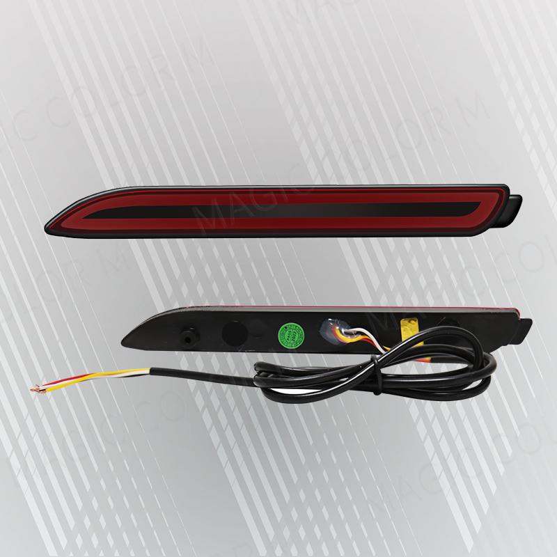 For Toyota RAV4 Camry Rear Light Kit Reflector Fog Lamp Bumper Brake Red for Lexus IS-F GX470 RX300 Sienna Venza Reiz Innova