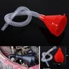 Universal Car Motorcycle Truck Fuel Tank Pour Oil Tool Petrol Plastic Filling Funnel with Soft Pipe