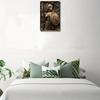 Wall Aluminum Athena Vintage Bronzestyle Hanging Decorative Plaque 79x119 Inch Multipurpose Square Sign For Home Decor