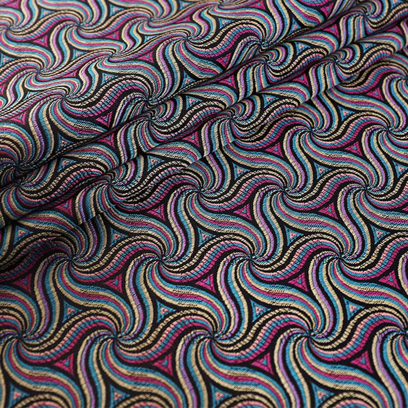 100*114cm Vintage Chinese Style Damask Fabric For Sewing Diy Hanfu Baby Clothes Wallet Scarf Garment Patchwork Material