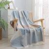 Хлопчатобумажная марля для отдыха, одеяло для взрослых, домашнее полотенце, одеяло для обеденного перерыва, студенческое одеяло, пряжа в скандинавском стиле, полотенце для волос