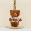 Plush Bears Kids Pendant Adorable Cartoon Design Bags Decoration Gifts Dolls