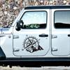3D автомобильная наклейка «Компас Роза» Navigate Mountain 4x4 Offroad виниловая наклейка наклейка автомобильная наклейка