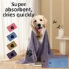 75cm/100cm Pet Grooming Towel Highly Absorbent Pet Cloth Breathable Dog Towels  Drying Dogs