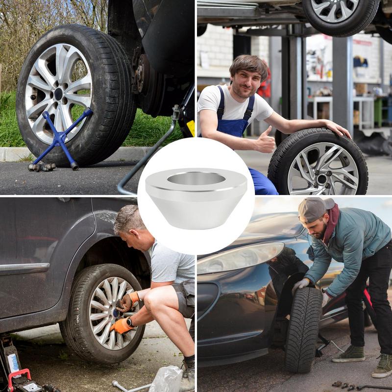 Wheel Changer Manual Tire Centering Cone Tire Balancer Cone For Auto Truck RV Car SUV Travel Camper Convertible Car