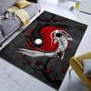Pisces Yin Yang Art Print Carpet for Living Room Bedroom Bedside Sofa Floor Mat Modern Home Decor Area Rug Large Size