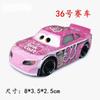 Cars Pixar Cars Toy Lightning McQueen Jackson Storm Mater Sally Sheriff 1:55 Diecast Model Car Collection Toy Birthday Gift