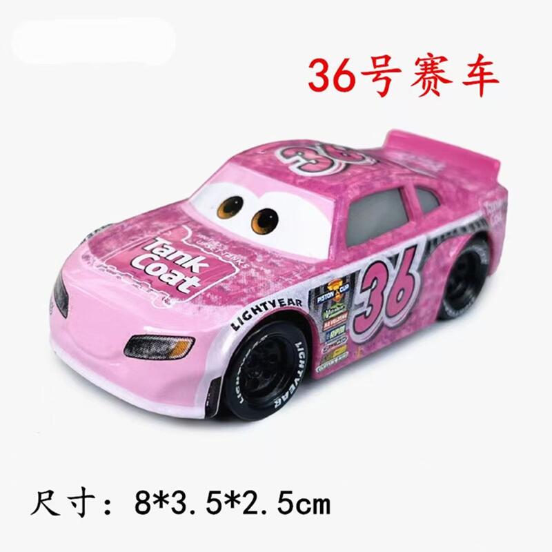 Cars Pixar Cars Toy Lightning McQueen Jackson Storm Mater Sally Sheriff 1:55 Diecast Model Car Collection Toy Birthday Gift