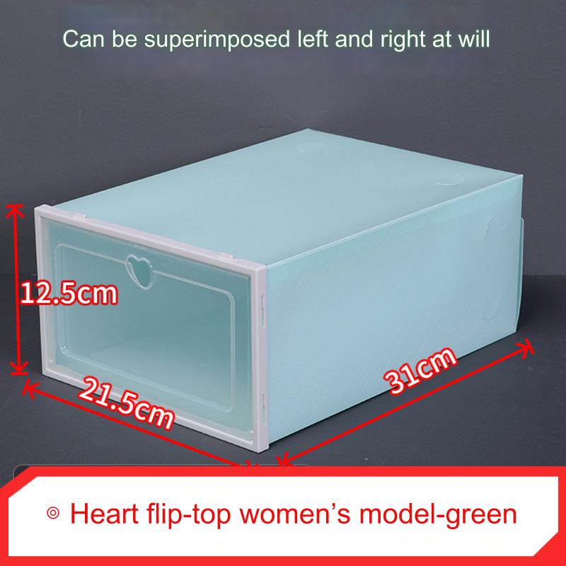 Органайзер для обуви, штабелируемые ящики для хранения обуви, ящики с фронтальным открыванием, органайзер для обуви, тумба, контейнер для обуви из толстого пластика