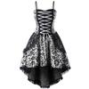 Lace Gothic Vintage Dress Women Halloween Cosplay Costume Irregular Sleeve Dresses Robe Medieval Ghost Vampire Clothing 2025