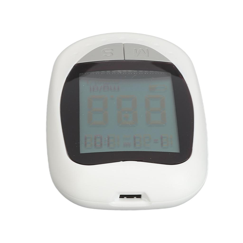 Комплект для измерения уровня глюкозы в крови Профессиональный портативный глюкометр с устройством для прокалывания для