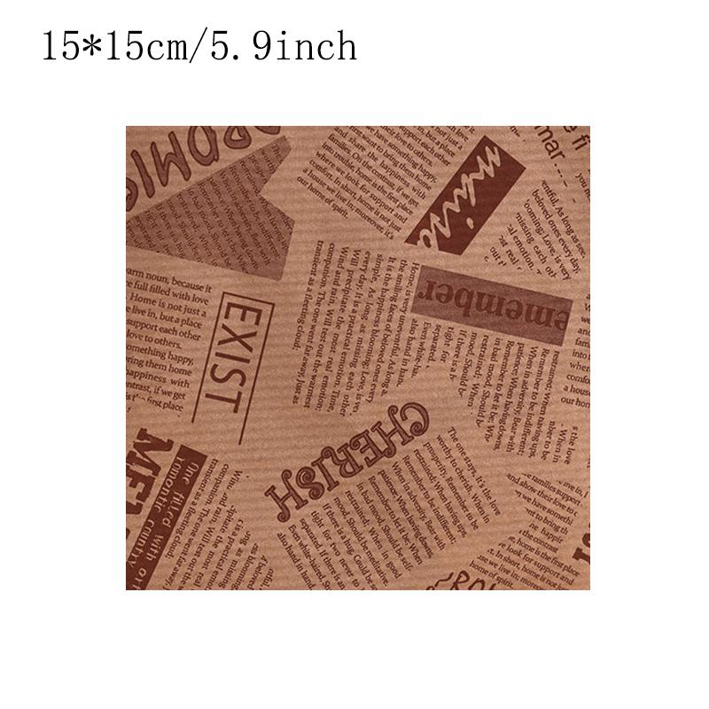 Kraft Paper Bags Helmet Meat Bun Bags Triangle Bags Food Paper Bags Takeaway Bags Shower Film Greaseproof Paper Bags