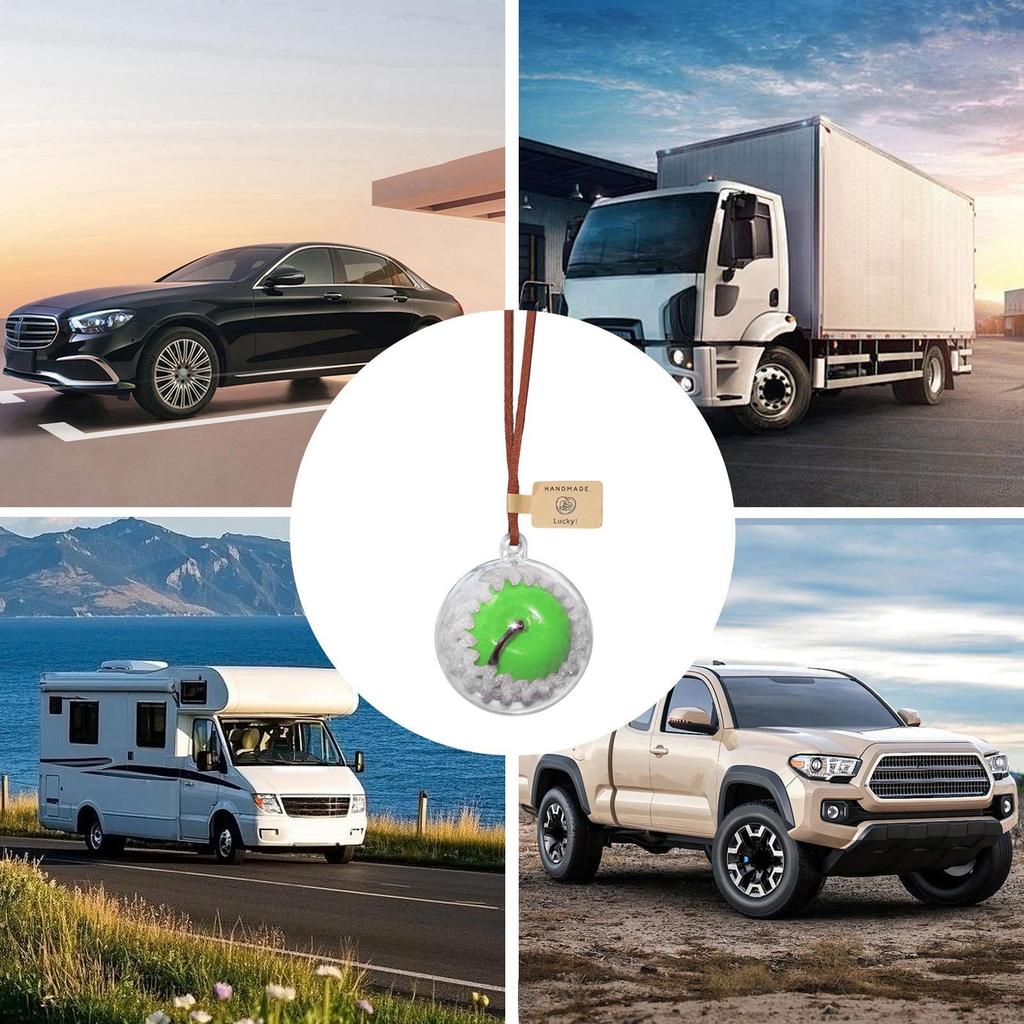 Car Christmas Ornament Fruit Rearview Pendant Portable Creative Car Charm For Vehicle Interior Christmas Tree Truck Women Men