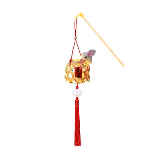 Luminous Lantern Mid-Autumn Festival Chinese Lantern DIY Making Kit Bamboo Weaving Craftsmanship